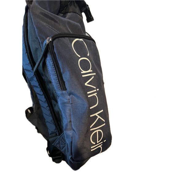 Calvin Klein Blue TopLoading Backpack - Picture 5 of 6